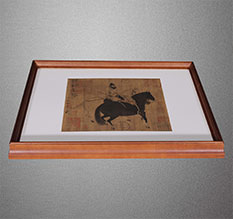 杨浦书画装裱配框服务案例